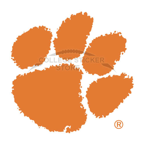 Customs Clemson Tigers Iron-on Transfers (Wall Stickers)NO.4147